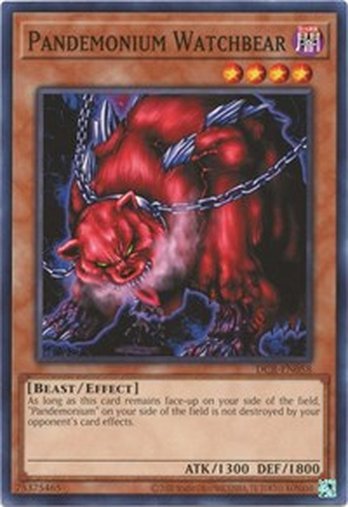 Pandemonium Watchbear • DCR-EN058 • C • 25th Reprint