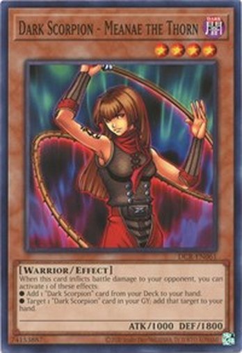 Dark Scorpion - Meanae the Thorn • DCR-EN061 • C • 25th Reprint