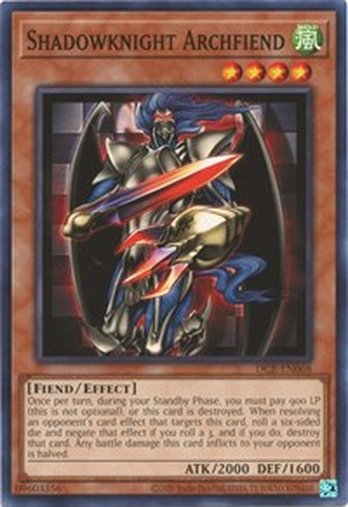 Shadowknight Archfiend • DCR-EN068 • C • 25th Reprint
