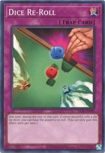 Dice Re-Roll • DCR-EN100 • C • 25th Reprint