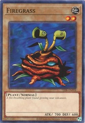 Firegrass • LOB-EN018 • C • 25th Reprint