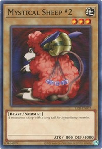 Mystical Sheep #2 • LOB-EN037 • C • 25th Reprint