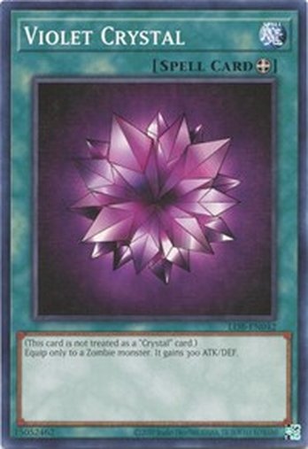 Violet Crystal • LOB-EN042 • C • 25th Reprint