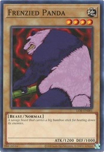 Frenzied Panda • LOB-EN081 • C • 25th Reprint