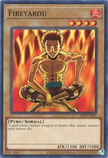 Fireyarou • LOB-EN085 • C • 25th Reprint