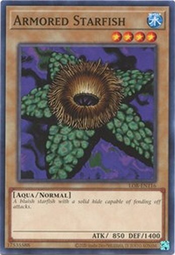 Armored Starfish • LOB-EN116 • C • 25th Reprint