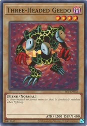 Three-Headed Geedo • PSV-EN002 • C • 25th Reprint