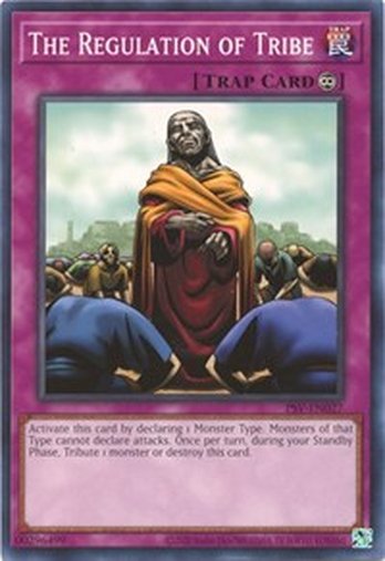 The Regulation of Tribe • PSV-EN027 • C • 25th Reprint