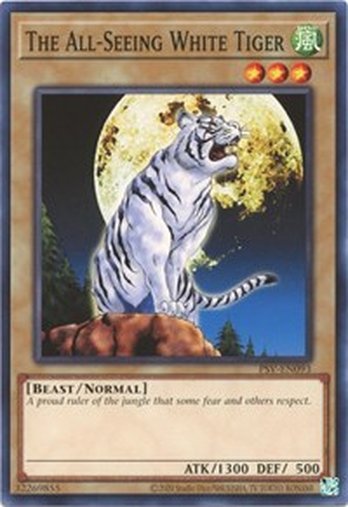 The All-Seeing White Tiger • PSV-EN093 • C • 25th Reprint
