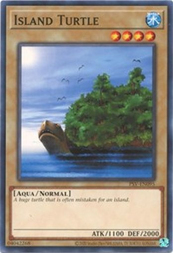 Island Turtle • PSV-EN095 • C • 25th Reprint