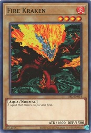 Fire Kraken • SRL-EN014 • C • 25th Reprint