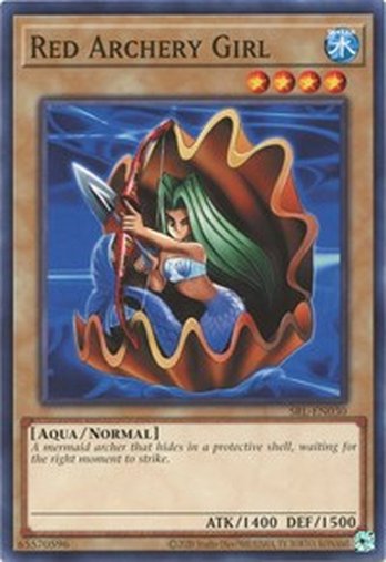 Red Archery Girl • SRL-EN030 • C • 25th Reprint