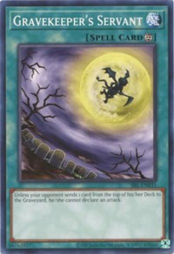 Gravekeeper's Servant • SRL-EN031 • C • 25th Reprint
