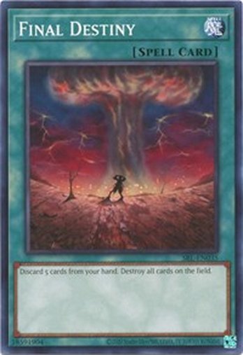 Final Destiny • SRL-EN035 • C • 25th Reprint