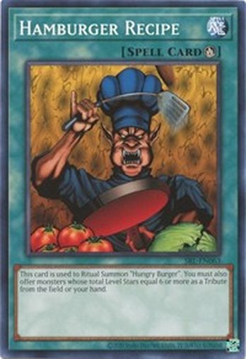 Hamburger Recipe • SRL-EN063 • C • 25th Reprint