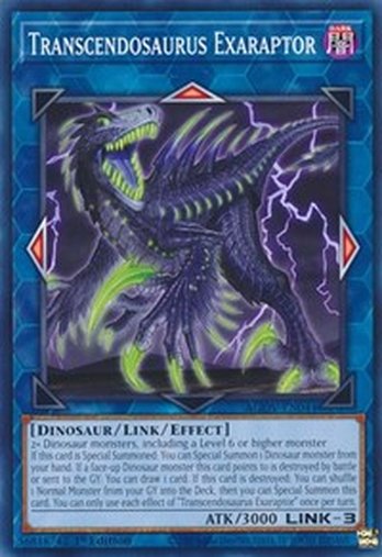 Transcendosaurus Exaraptor • AGOV-EN044 • C