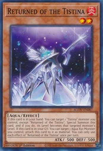 Returned of the Tistina • AGOV-EN087 • C