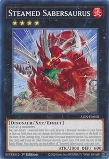 Steamed Sabersaurus • ALIN-EN050 • C