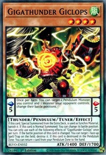 Gigathunder Giclops • BLVO-EN032 • C