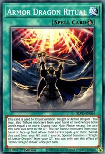 Armor Dragon Ritual • BLVO-EN064 • C