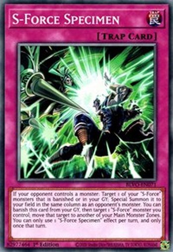 S-Force Specimen • BLVO-EN071 • C