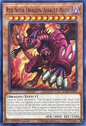 Red Nova Dragon/Assault Mode • BLZD-EN004 • C