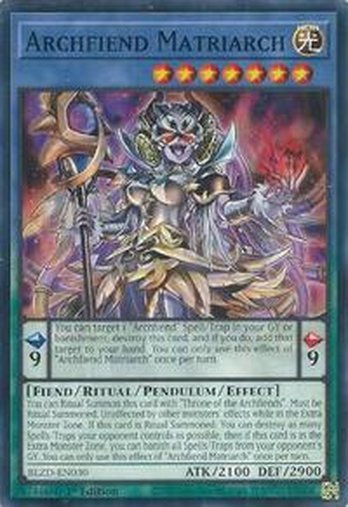 Archfiend Matriarch • BLZD-EN030 • C