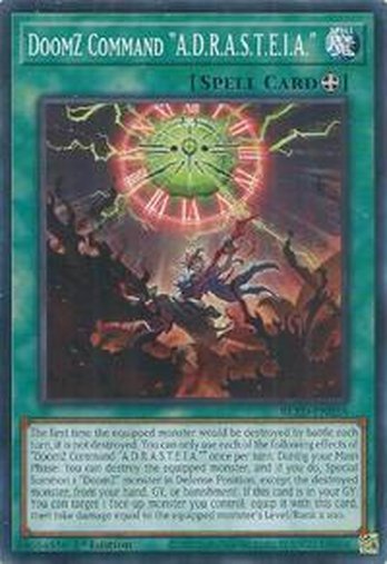DoomZ Command "A.D.R.A.S.T.E.I.A. • BLZD-EN058 • C