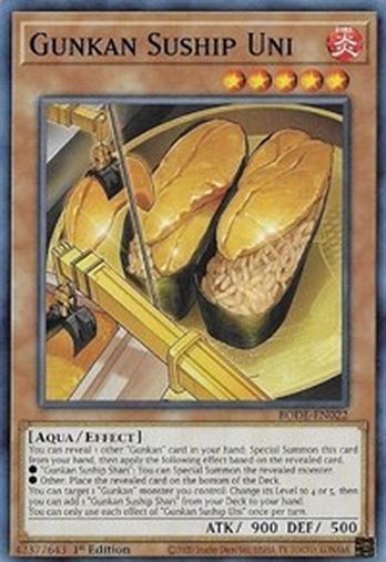 Gunkan Suship Uni • BODE-EN022 • C
