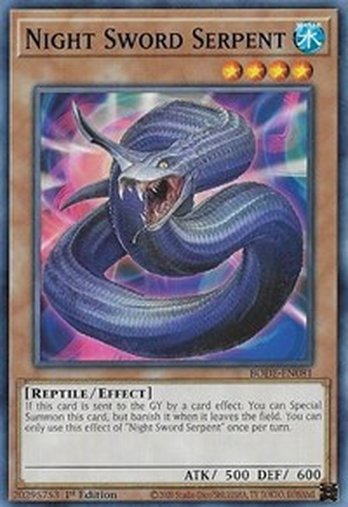 Night Sword Serpent • BODE-EN081 • C