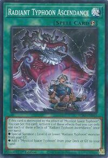 Radiant Typhoon Ascendance • BPRO-EN065 • C