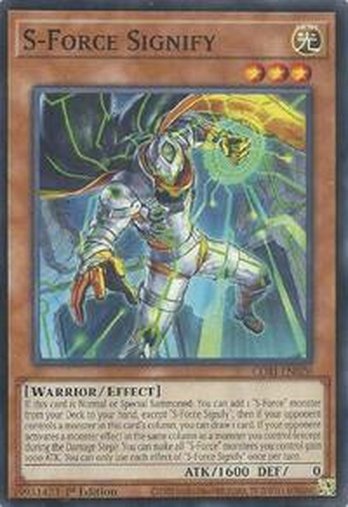 S-Force Signify • CORI-EN020 • C