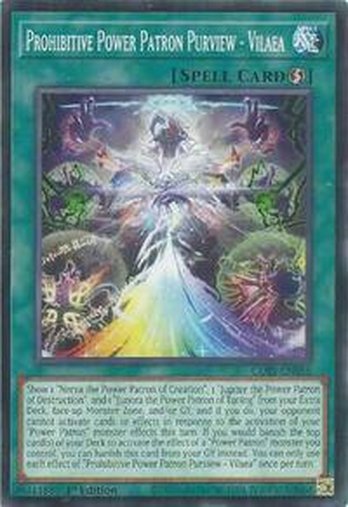 Prohibitive Power Patron Purview - Vilaea • CORI-EN055 • C