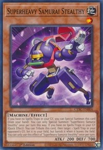 Superheavy Samurai Stealthy • CYAC-EN004 • C
