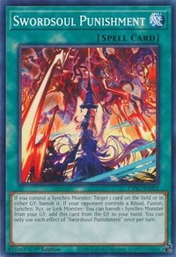 Swordsoul Punishment • CYAC-EN052 • C
