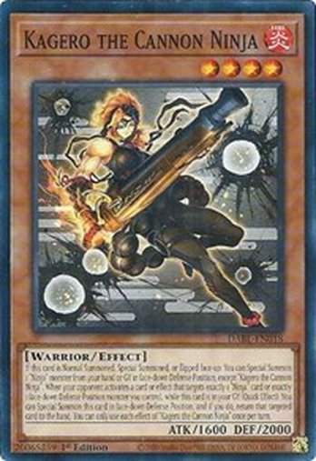 Kagero the Cannon Ninja • DABL-EN018 • C