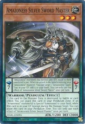 Amazoness Silver Sword Master • DABL-EN094 • C