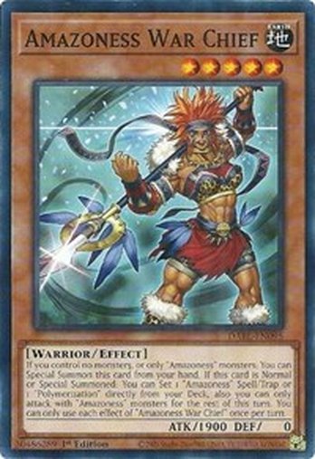 Amazoness War Chief • DABL-EN095 • C