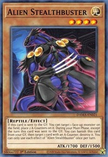 Alien Stealthbuster • DAMA-EN021 • C