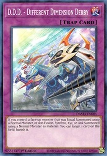 D.D.D. - Different Dimension Derby • DAMA-EN085 • C