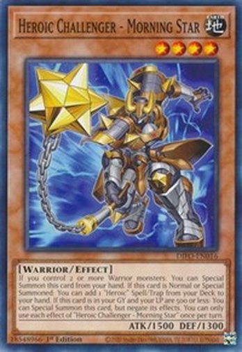 Heroic Challenger - Morning Star • DIFO-EN016 • C