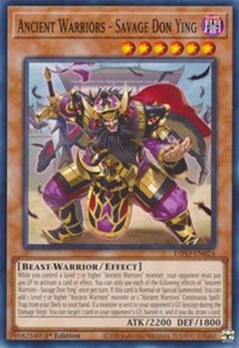 Ancient Warriors - Savage Don Ying • DIFO-EN024 • C