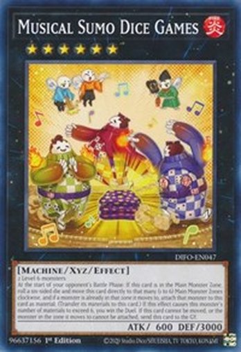 Musical Sumo Dice Games • DIFO-EN047 • C