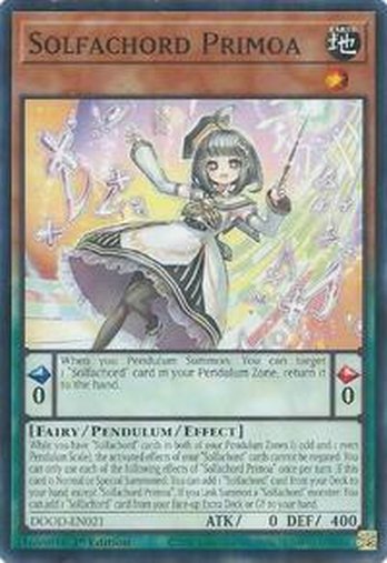 Solfachord Primoa • DOOD-EN021 • C