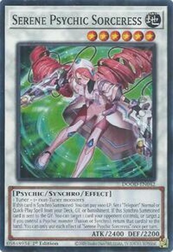 Serene Psychic Sorceress • DOOD-EN042 • C
