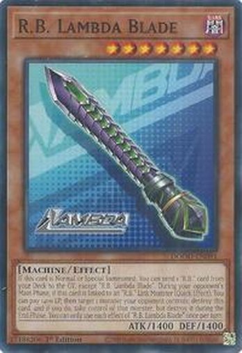 R.B. Lambda Blade • DOOD-EN091 • C