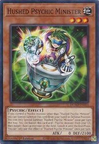 Hushed Psychic Minister • DUAD-EN014 • C