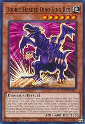 Double-Headed Dino King Rex • DUNE-EN007 • C