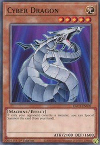 Cyber Dragon • EGO1-EN009 • C