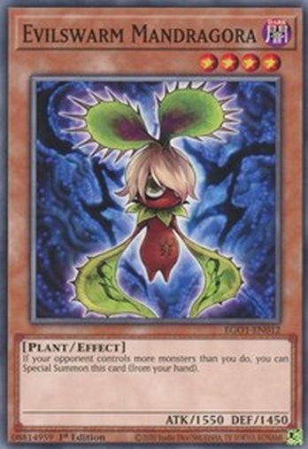 Evilswarm Mandragora • EGO1-EN012 • C